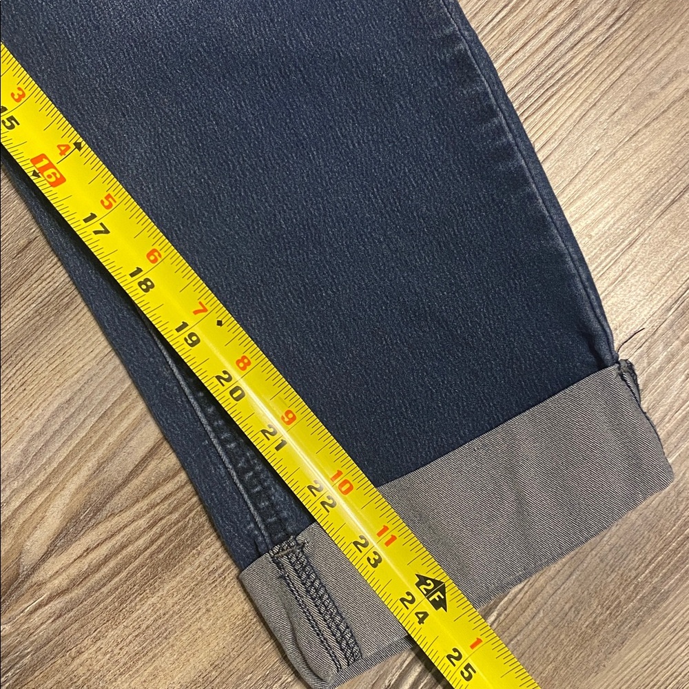 GUC GOGO STAR Cuffed Skinny Stretch Jeans Juniors 15 - Picture 4 of 8